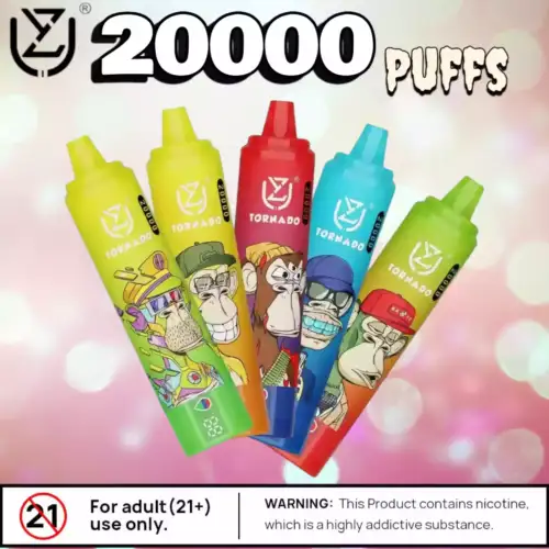 UZY Tornado 20000 Puffs Langlebiger Genuss mit intensiven Aromen