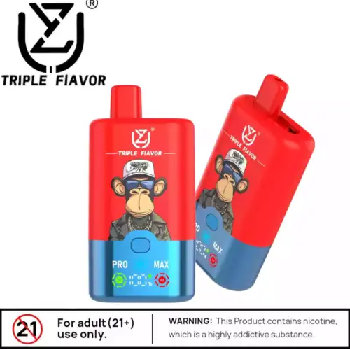 UZY Tpriple Flavors 60000 Puffs 3 IN 1 Triple Aromen & 850mAh Akku
