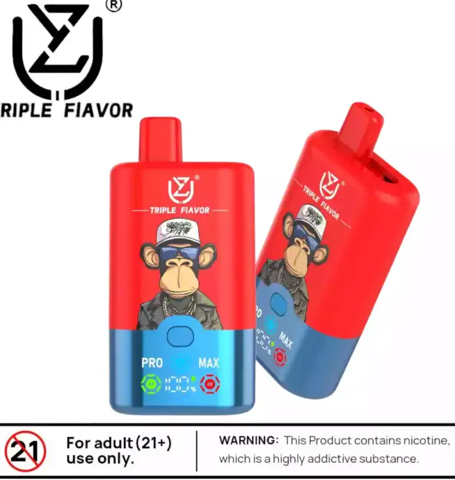 UZY Tpriple Flavors 60000 Puffs 3 IN 1 Triple Aromen & 850mAh Akku