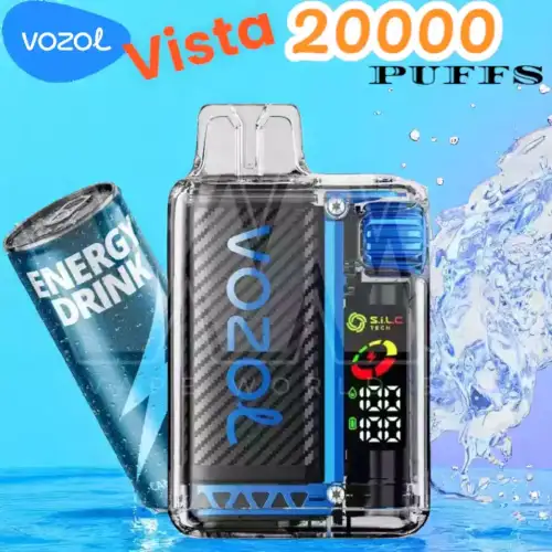 Vozol Vista 20000 Puffs Langlebig umweltfreundlich & verstellbare Leistung