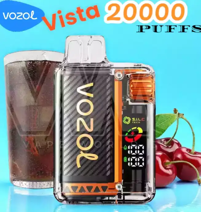 Vozol Vista 20000 Puffs Langlebig umweltfreundlich & verstellbare Leistung