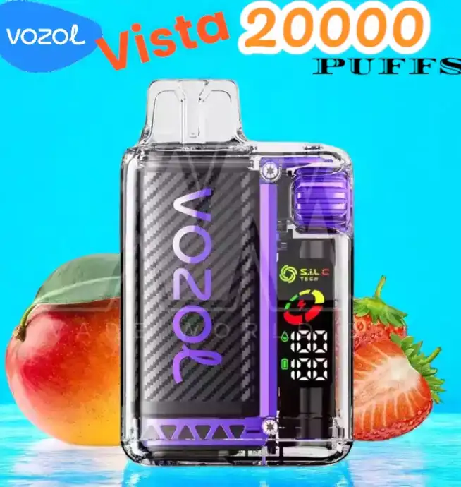 Vozol Vista 20000 Puffs Langlebig umweltfreundlich & verstellbare Leistung