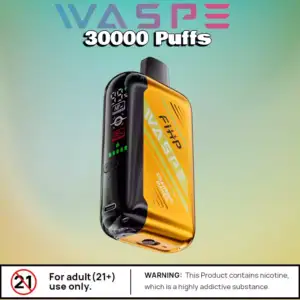 WASPE FW 30000 Puffs Dual Mesh Coil 30,000 Züge & Verstellbarer Luftstrom