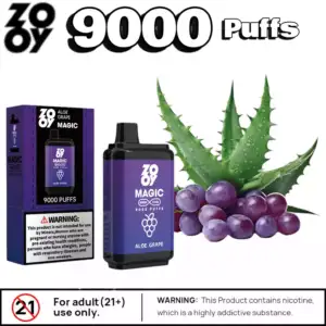 ZOOY MAGIC 9000 Puffs 16ml Liquid Mesh-Coil & 10 Aromen