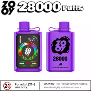 ZOOY POWER 28000 Puffs Doppelte Mesh-Coil 28.000 Züge & 10 Aromen