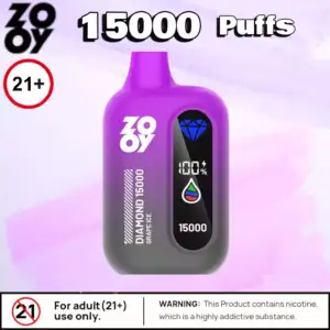 Zooy Diamond 15000 Puffs 25ml Liquid, Mesh-Coil & 10 Aromen