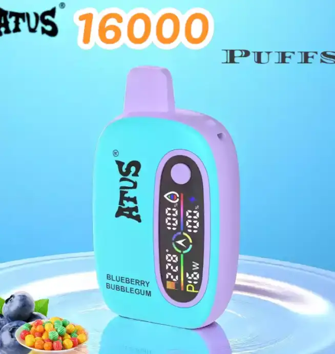 ATVS 16000 Puffs Disposable Vape Langlebiger Einweg Vape mit 15ml Liquid