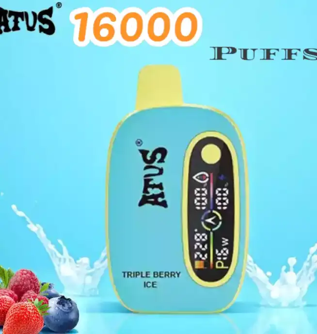 ATVS 16000 Puffs Disposable Vape Langlebiger Einweg Vape mit 15ml Liquid