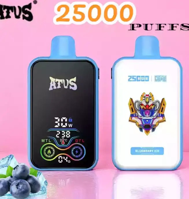 ATVS 25000 Puffs Disposable Vape Extra lange Dampfleistung & 22ml Liquid