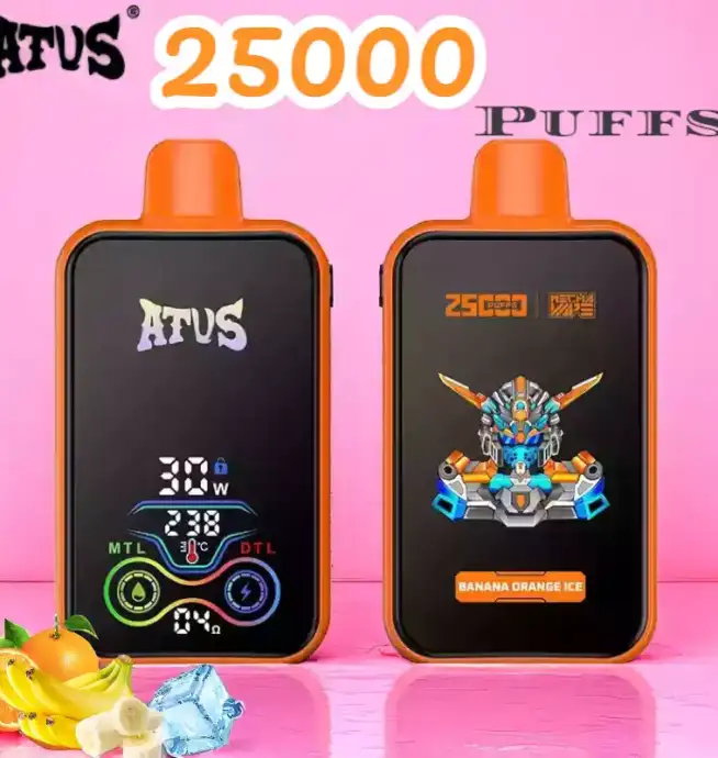 ATVS 25000 Puffs Disposable Vape Extra lange Dampfleistung & 22ml Liquid