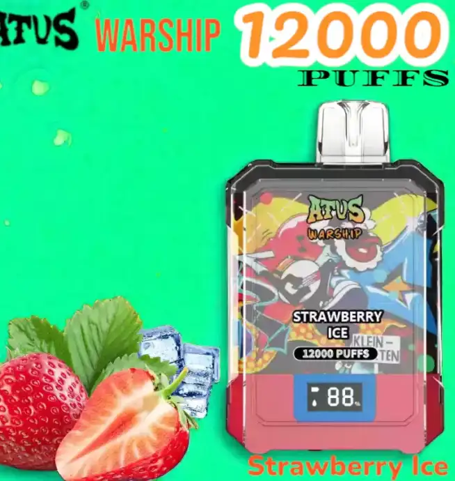 ATVS WARSHIP 12000 Puffs Disposable Vape Langanhaltender Dampf
