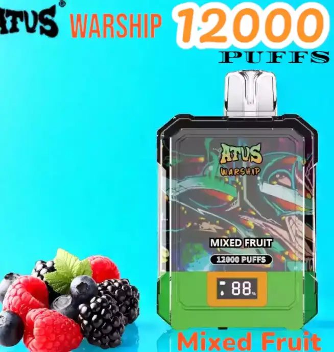 ATVS WARSHIP 12000 Puffs Disposable Vape Langanhaltender Dampf