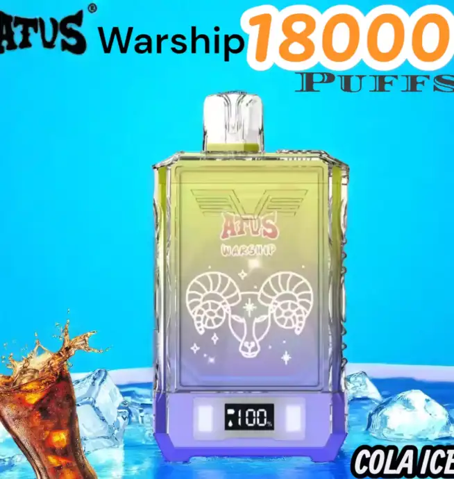 ATVS Warship 18000 Puffs Disposable Vape Langlebig & Intensiver Geschmack