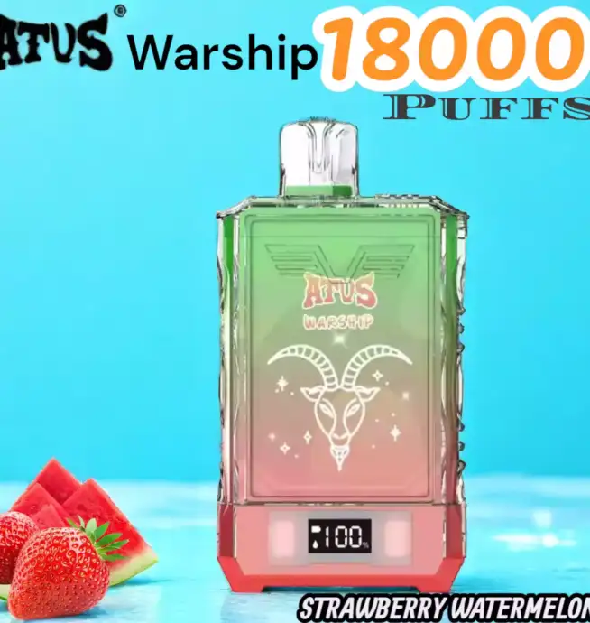 ATVS Warship 18000 Puffs Disposable Vape Langlebig & Intensiver Geschmack