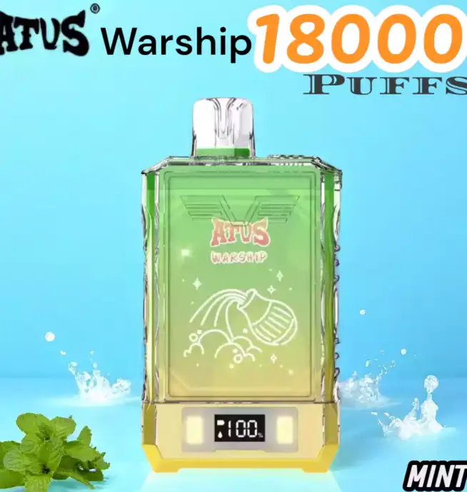 ATVS Warship 18000 Puffs Disposable Vape Langlebig & Intensiver Geschmack