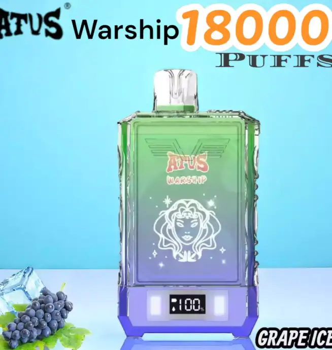 ATVS Warship 18000 Puffs Disposable Vape Langlebig & Intensiver Geschmack