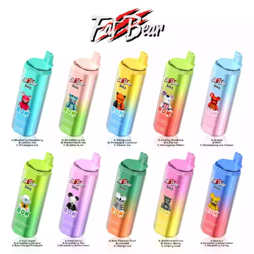 Aivono AIM FATBEAR 80K Puffs Power & Triple Flavor