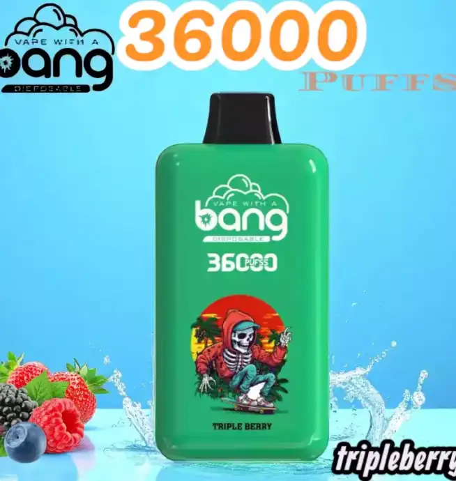 BANG 36000 Puffs DTL Shisha Leistungsstarke Einweg-Vape mit 36.000 Zügen