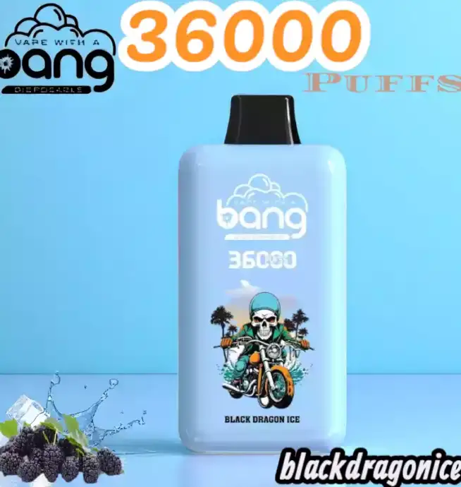 BANG 36000 Puffs DTL Shisha Leistungsstarke Einweg-Vape mit 36.000 Zügen