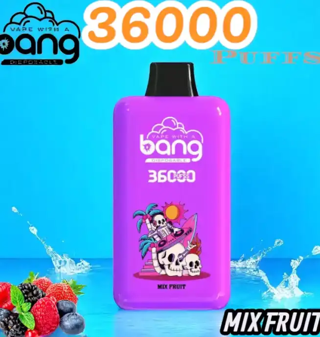 BANG 36000 Puffs DTL Shisha Leistungsstarke Einweg-Vape mit 36.000 Zügen
