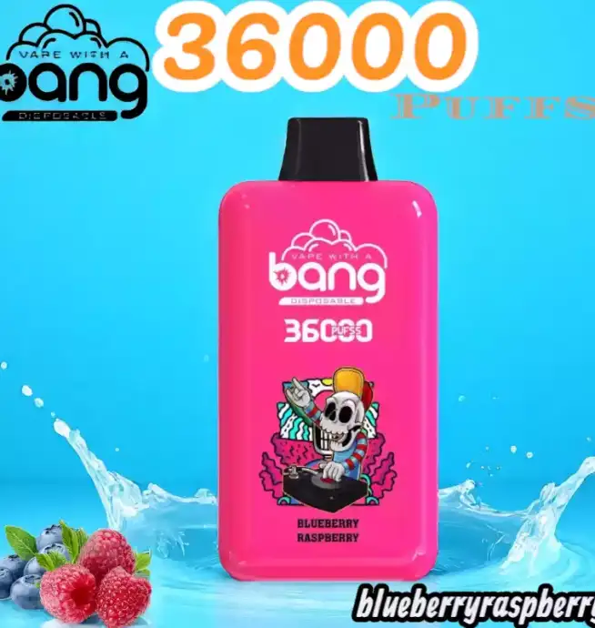 BANG 36000 Puffs DTL Shisha Leistungsstarke Einweg-Vape mit 36.000 Zügen