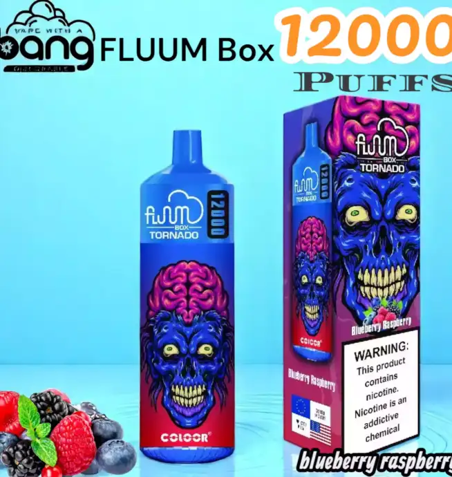 BANG FLUUM Box 12000 Puffs Disposable Vape mit 12.000 Zügen & 20ml Liquid