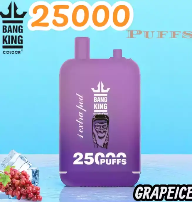 BANG King 25000 Puffs Disposable Vape 25.000 Züge Wiederaufladbar Fruchtige Aromen