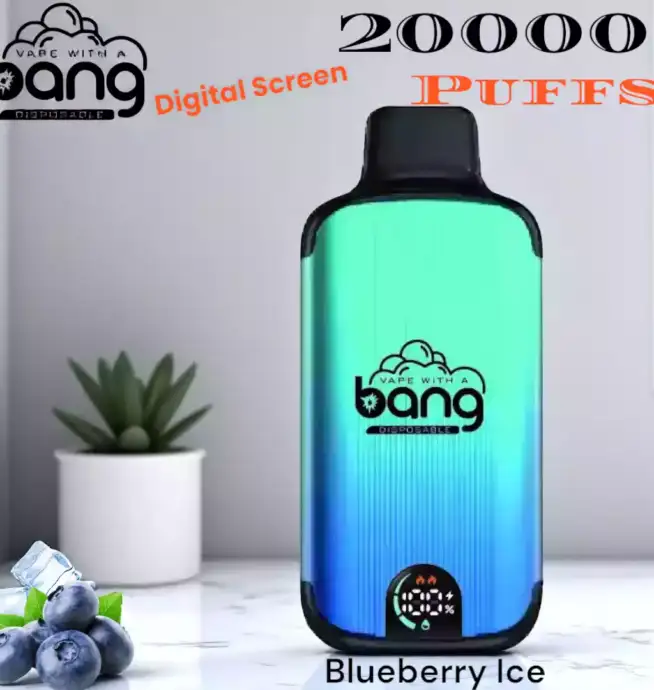 Bang 20000 Puffs Disposable Vape mit Digital Screen & 28ml