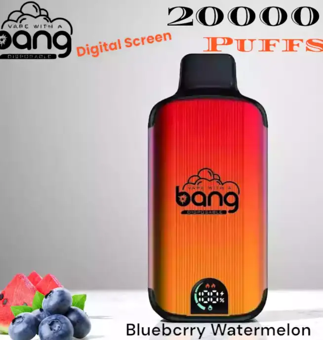 Bang 20000 Puffs Disposable Vape mit Digital Screen & 28ml