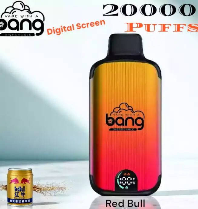 Bang 20000 Puffs Disposable Vape mit Digital Screen & 28ml