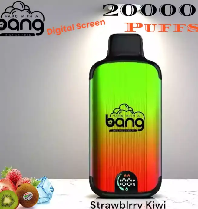 Bang 20000 Puffs Disposable Vape mit Digital Screen & 28ml