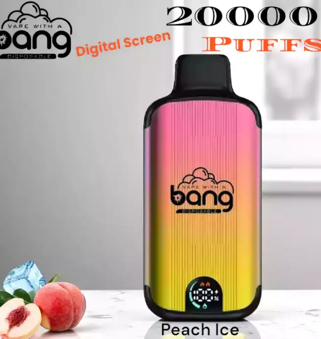 Bang 20000 Puffs Disposable Vape mit Digital Screen & 28ml