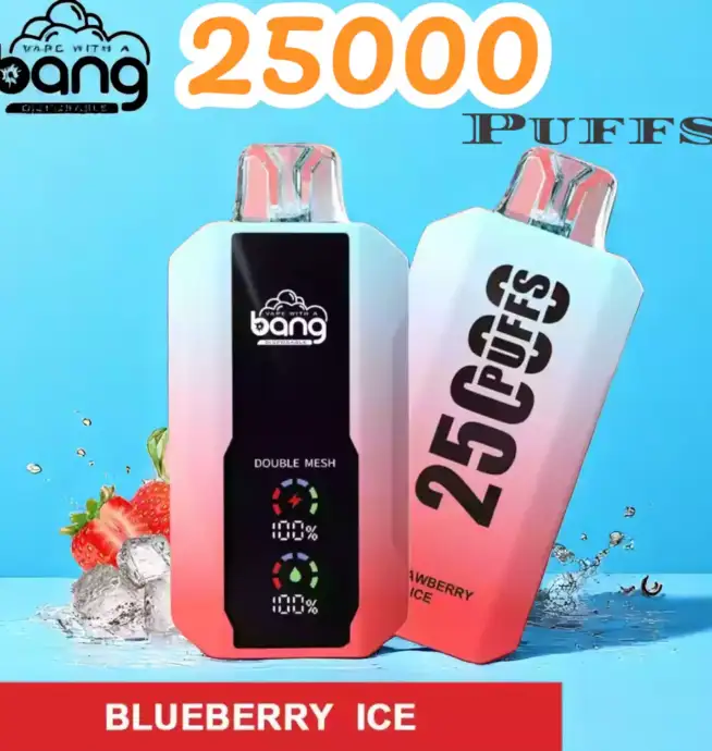 Bang 25000 Puffs Full Screen Disposable Vape mit 30ml Liquid & 25.000 Zügen