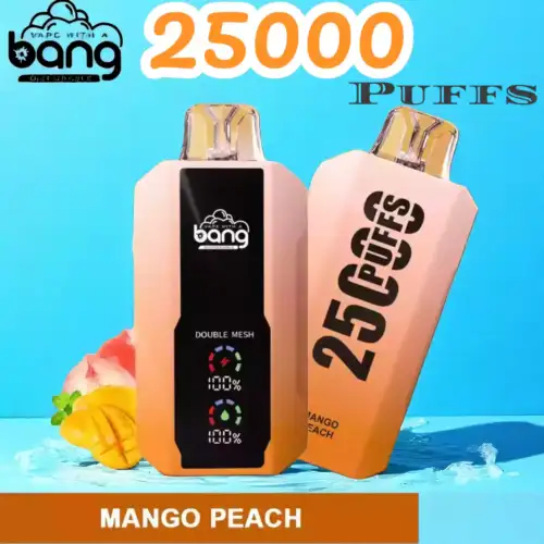 Bang 25000 Puffs Full Screen Disposable Vape mit 30ml Liquid & 25.000 Zügen