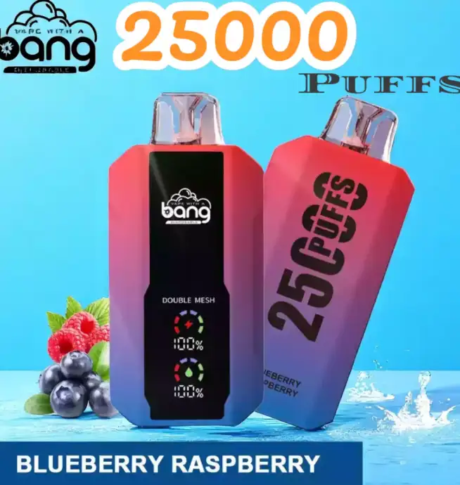 Bang 25000 Puffs Full Screen Disposable Vape mit 30ml Liquid & 25.000 Zügen