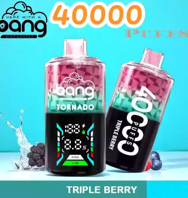 Bang 40000 Puffs Shisha Disposable Vape 40ml E-Liquid & Typ-C Akku