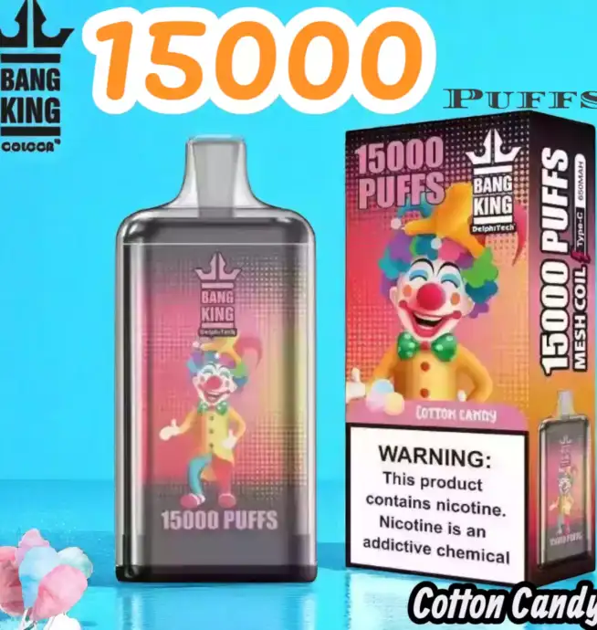 Bang King 15000 Puffs Disposable Vape 25 ml 550 mAh Akku 20 Geschmacksrichtungen