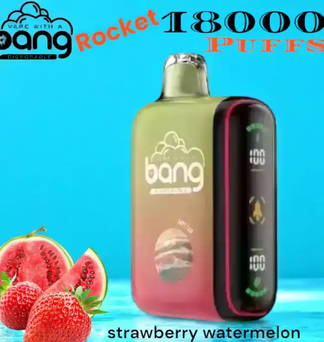 Bang Rocket 18000 Puffs Disposable Vape Langanhaltende 18.000 Züge