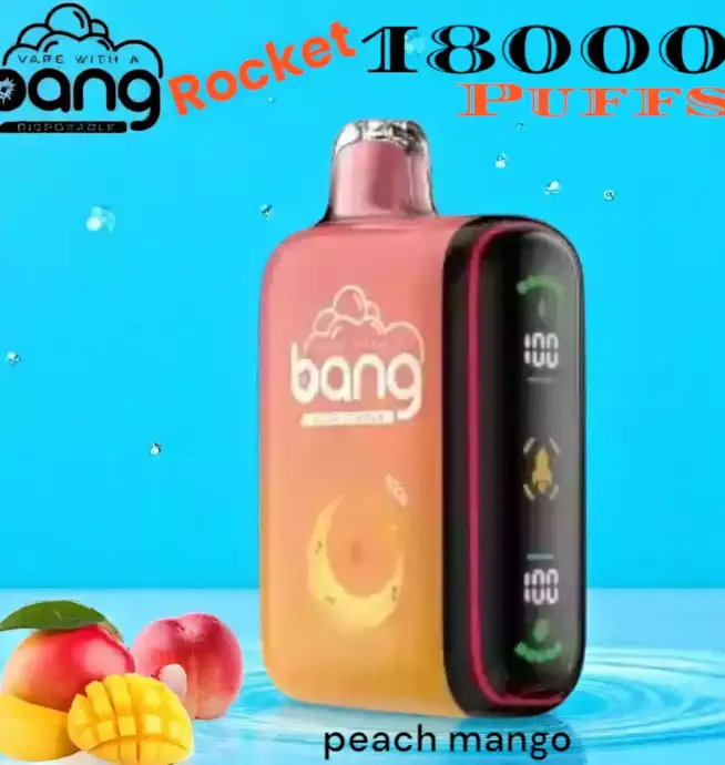 Bang Rocket 18000 Puffs Disposable Vape Langanhaltende 18.000 Züge