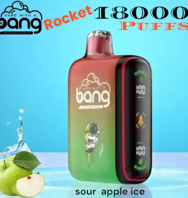 Bang Rocket 18000 Puffs Disposable Vape Langanhaltende 18.000 Züge