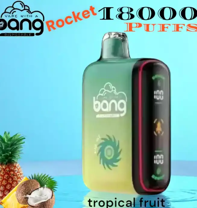 Bang Rocket 18000 Puffs Disposable Vape Langanhaltende 18.000 Züge