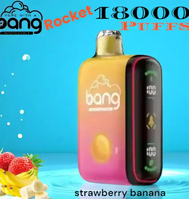 Bang Rocket 18000 Puffs Disposable Vape Langanhaltende 18.000 Züge