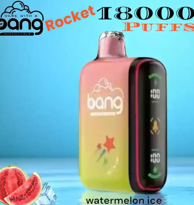 Bang Rocket 18000 Puffs Disposable Vape Langanhaltende 18.000 Züge