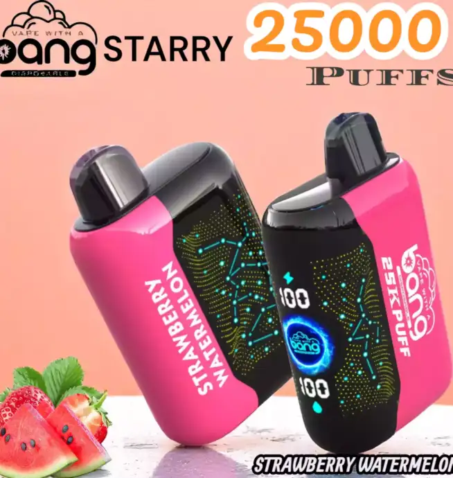 Bang STARRY 25000 Puffs Einweg Vape 28 ml Liquid & 800 mAh Akku