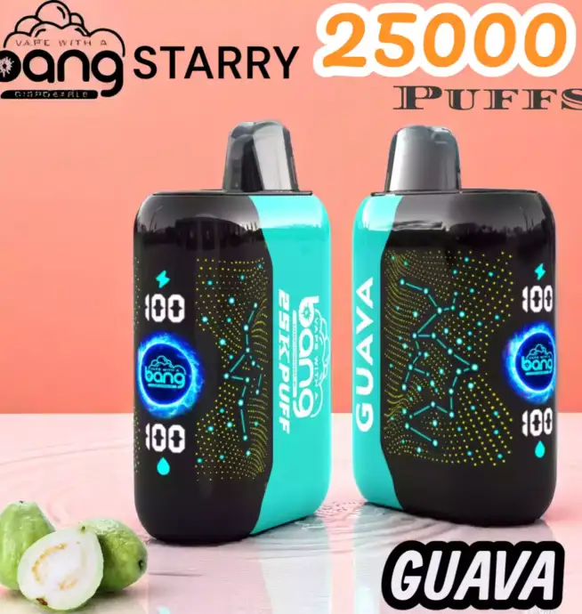 Bang STARRY 25000 Puffs Einweg Vape 28 ml Liquid & 800 mAh Akku