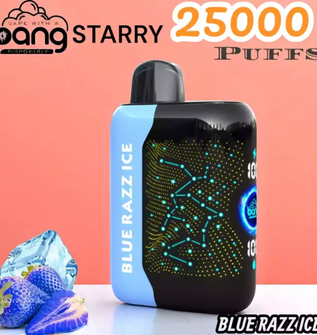 Bang STARRY 25000 Puffs Einweg Vape 28 ml Liquid & 800 mAh Akku