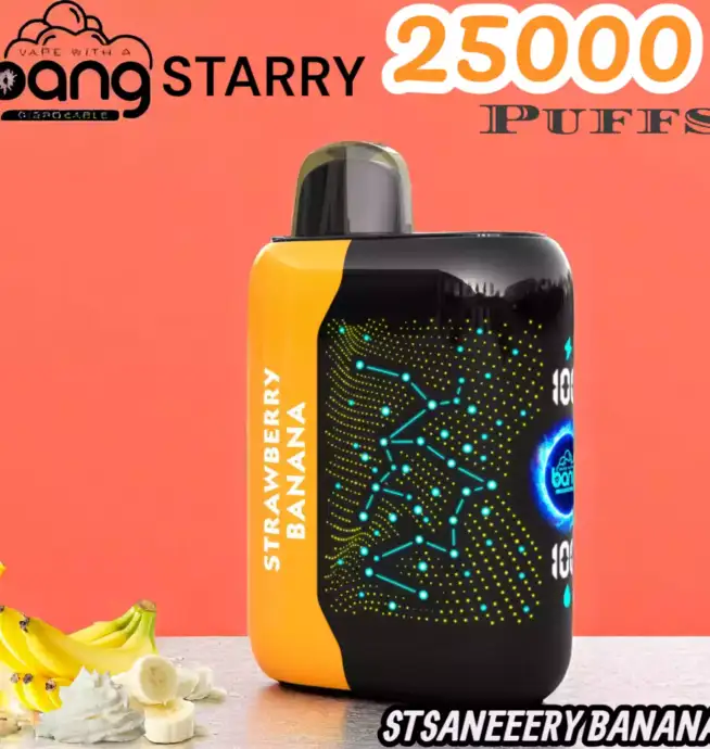Bang STARRY 25000 Puffs Einweg Vape 28 ml Liquid & 800 mAh Akku