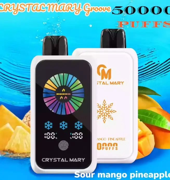 CRYSTAL MARY Groove 50000 Puffs Vape mit Smart Touch