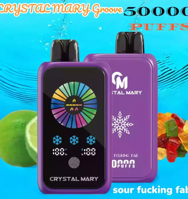 CRYSTAL MARY Groove 50000 Puffs Vape mit Smart Touch