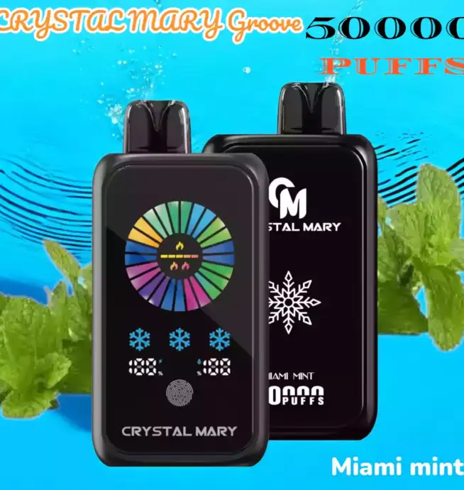 CRYSTAL MARY Groove 50000 Puffs Vape mit Smart Touch